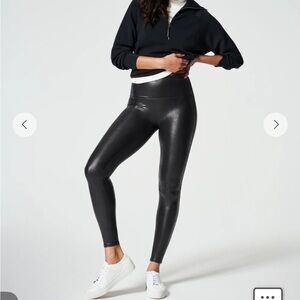 Spanx Faux Leather Leggings